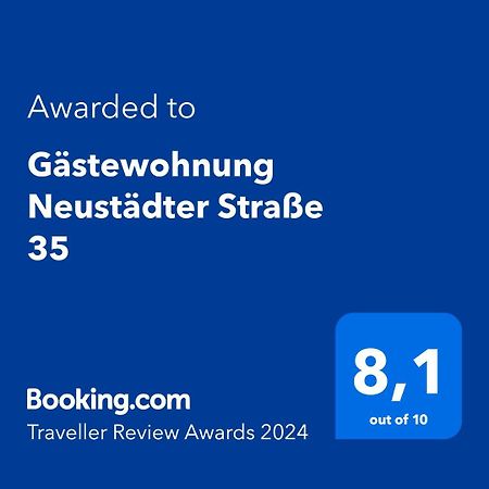 Gaestewohnung Neustaedter Strasse 35 Thale Eksteriør billede